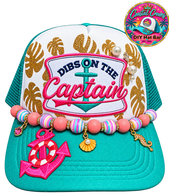 DIY Trucker Hat - Dibs on the Captain DIY Trucker Hat - Dibs on the Captain